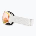 Occhiali da sci Julbo Shadow Reactiv ad alto contrasto bianco/rosa flash 4