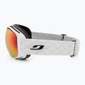Maschere da sci da donna Julbo Ellipse Spectron Glare Control bianco/rosso flash 4