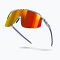 Occhiali da sole Julbo Density Reactiv Light Amplifier lucido tran blu/giallo/rosso multistrato 6