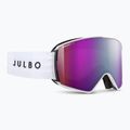 Maschera da sci Julbo Launcher Reactiv High Contrast white/black/flash purple 5