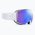 Maschera da sci Julbo Lightyear Reactiv High Contrast white/flash blue 5