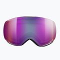 Maschera da sci Julbo Shadow Reactiv High Contrast white/black/flash purple 6