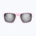 Occhiali da sole Julbo Shield M Spectron 4 rosa pastello lucido/grigio scuro 3