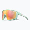 Occhiali da sole Julbo Fury Reactiv 1-3 Light Amplifier menta/grigio chiaro/rosa/oro rosa multistrato