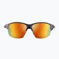 Occhiali da sole Julbo Split Reactiv 1-3 Light Amplifier nero opaco/rosso 6