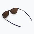Occhiali da sole Julbo United Polarized lucido traslucido marrone/blu 2