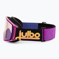Occhiali da sci Julbo Launcher Reactiv High Contrast rosa/nero/blu flash 4