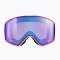 Occhiali da sci Julbo Launcher Reactiv High Contrast rosa/nero/blu flash 5