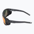 Occhiali da sole Julbo Shield Polarized 3Cf opaco traslucido/traslucido nero/nero 4