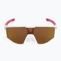 Occhiali da sole per bambini Julbo Fury S Spectron 3Cf opaco lucido bianco/rosa 3
