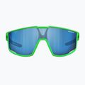 Occhiali da sole per bambini Julbo Fury S Spectron 3Cf verde fluorescente opaco/nero 3