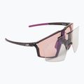 Occhiali da sole Julbo Edge Reactiv High Contrast shiny translu black/purple