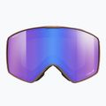 Maschera da sci Julbo Launcher Reactiv High Contrast brown/flash blue 3