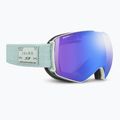 Maschera da sci Julbo Lightyear Reactiv High Contrast S1-S3 light gray/flash blue