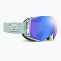 Maschera da sci Julbo Lightyear Reactiv High Contrast S1-S3 light gray/flash blue 2