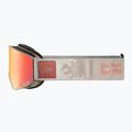 Maschera da sci Julbo Cyrius X Reactive High Contrast beige/flash red 4