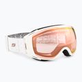 Occhiali da sci da donna Julbo Luna Reactiv High Contrast bianco/rosa flash