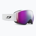Maschera da sci Julbo Hit OTG Reactiv High Contrast white/black/flash purple 5