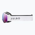 Maschera da sci Julbo Hit OTG Reactiv High Contrast white/black/flash purple 8