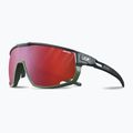 Occhiali da sole Julbo Rush R Eactiv 0-3 High Contrast nero opaco/khaki 5