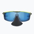 Occhiali da sole Julbo Ultimate Cover Polar 4 Hd nero/giallo fluo/capsule ocean master 11