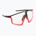 Occhiali da sole Julbo Edge Reactiv 0-3 nero opaco/arancio fluo opaco/chiaro