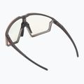 Occhiali da sole Julbo Edge Reactiv 0-3 High Contrast black translu logos orange fluo mat/clear 2