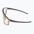 Occhiali da sole Julbo Edge Reactiv 0-3 High Contrast black translu logos orange fluo mat/clear 4
