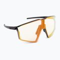 Occhiali da sole Julbo Edge Reactiv 1-3 Light Amplifier mat nero/iridescente ir5/rosso multistrato