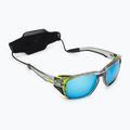 Occhiali da sole Julbo Shield M Polar 4 Hd nero/giallo fluo/capsula ocean master