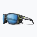 Occhiali da sole Julbo Shield M Polar 4 Hd nero/giallo fluo/capsula ocean master 6