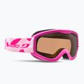 Maschera da sci per bambini Julbo Atome Chromakids pink/brown