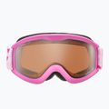 Maschera da sci per bambini Julbo Atome Chromakids pink/brown 2