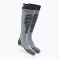 Calze da sci SIDAS Ski Merino grigio/arancio