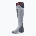 Calze da sci SIDAS Ski Merino grigio/arancio 3