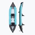 AQUADESIGN Kayak gonfiabile per 2 persone Koloa 360 cm blu/nero 2