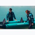 AQUADESIGN Kayak gonfiabile per 2 persone Koloa 360 cm blu/nero 13