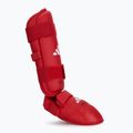 Protezioni per tibia adidas WKF rosso 2