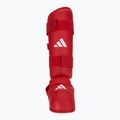 Protezioni per tibia adidas WKF rosso 5