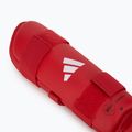 Protezioni per tibia adidas WKF rosso 7