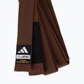 Cintura di jiu-jitsu brasiliano adidas Elite marrone 2