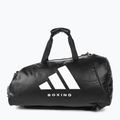 adidas 2-in-1 Boxing L borsa da allenamento nero/bianco
