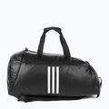 adidas 2-in-1 Boxing L borsa da allenamento nero/bianco 3