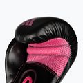 Guantoni da boxe adidas Hybrid 80 nero/rosa ADIH80 4