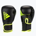 Guantoni da boxe adidas Hybrid 80 nero/giallo ADIH80 3