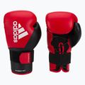 Guantoni da boxe adidas Hybrid 250 Duo Lace rosso ADIH250TG