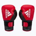 Guantoni da boxe adidas Hybrid 250 Duo Lace rosso ADIH250TG