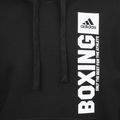 Uomo adidas Boxe Felpa con cappuccio nero 4