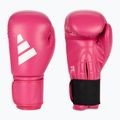 Guantoni da boxe adidas Speed 50 rosa/bianco