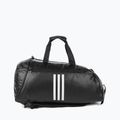 adidas 2-in-1 Boxe 20 l borsa da allenamento nero/bianco 3